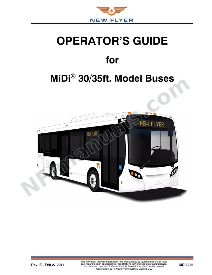 MiDi Operator's Guide, Rev_E Vers 1 first-page preview