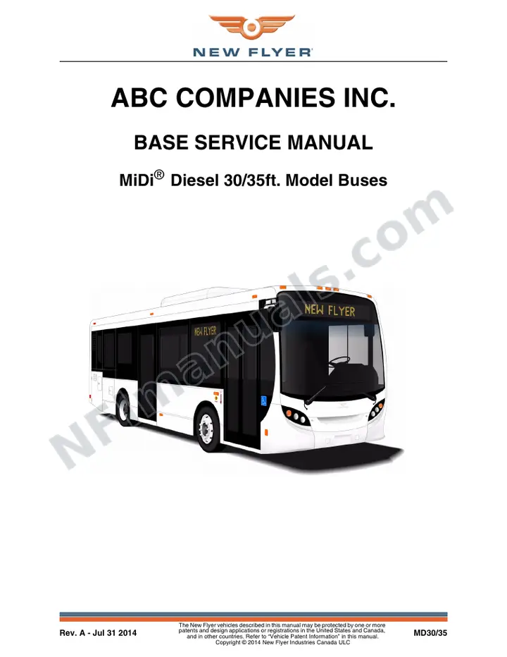MD30/35 Service Manual, ABC Companies first-page preview