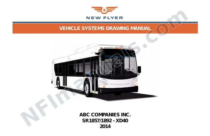 SR1857/1892 Vehicle Systems Drawings, ABC Companies Inc. first-page preview