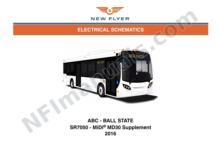 SR7050 Electrical Schematics, ABC - Ball State first-page preview