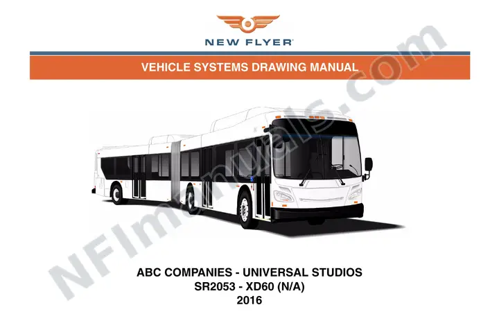 SR2053 Vehicle Systems Drawings, ABC Companies - Universal Studios first-page preview