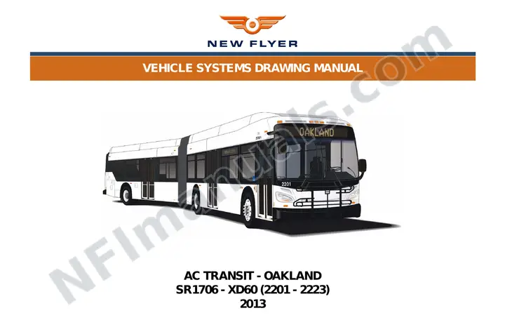 SR1706 Vehicle Systems Drawings, AC Transit - Oakland first-page preview