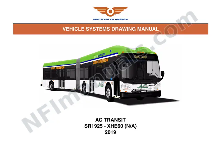 SR1925 Vehicle Systems Drawings, AC Transit first-page preview