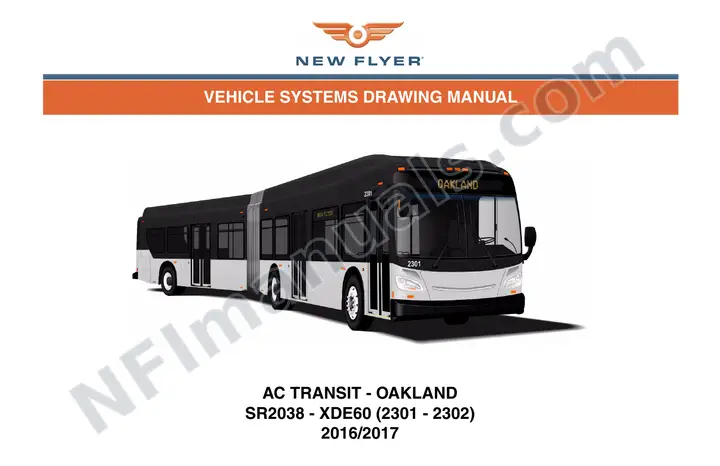 SR2038 Vehicle Systems Drawings, AC Transit - Oakland first-page preview