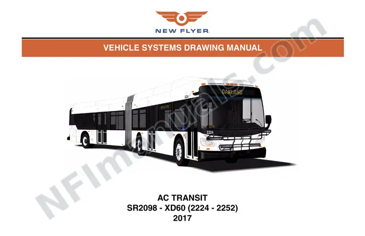 SR2098 Vehicle Systems Drawings, AC Transit first-page preview