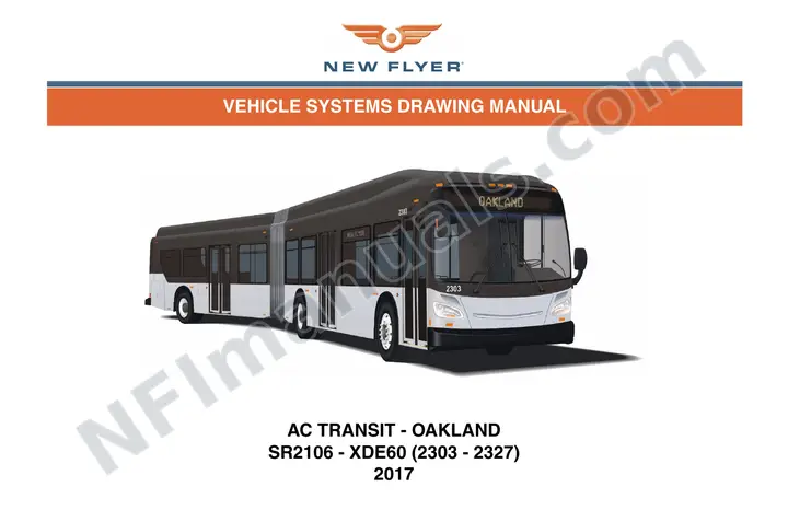 SR2106 Vehicle Systems Drawings, AC Transit - Oakland first-page preview