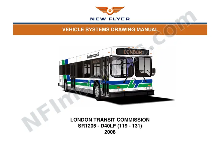 SR1205 Vehicle Systems Drawings, London Transit Commission first-page preview