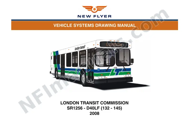 SR1256 Vehicle Systems Drawings, London Transit Commission first-page preview