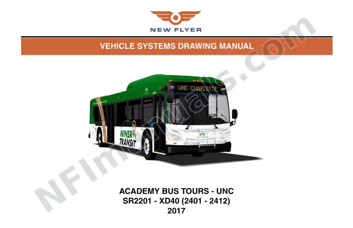 SR2201 Vehicle Systems Drawings, Academy Bus Tours - UNC first-page preview