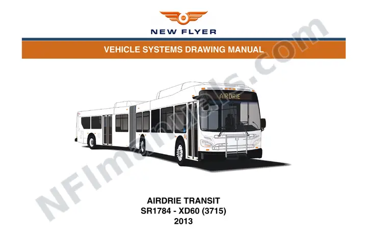 SR1784 Vehicle Systems Drawings, Airdrie Transit first-page preview