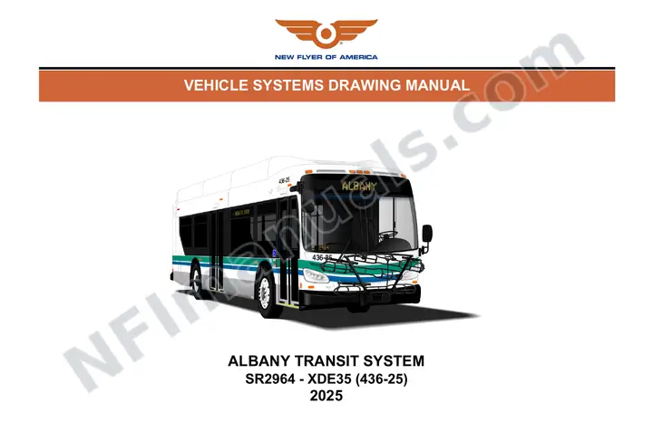 SR2964 Vehicle Systems Drawings, Albany Transit System first-page preview