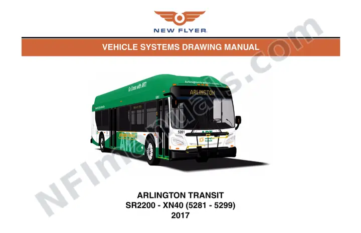 SR2200 Vehicle Systems Drawings, Arlington Transit first-page preview