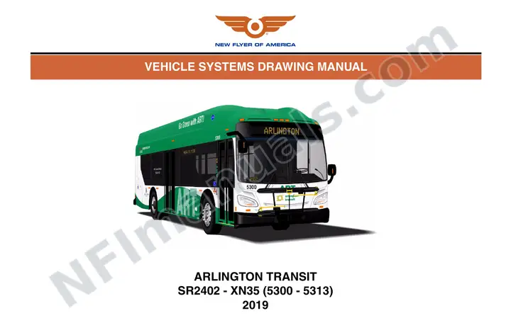SR2402 Vehicle Systems Drawings, Arlington Transit first-page preview