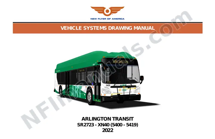 SR2723 Vehicle Systems Drawings, Arlington Transit first-page preview