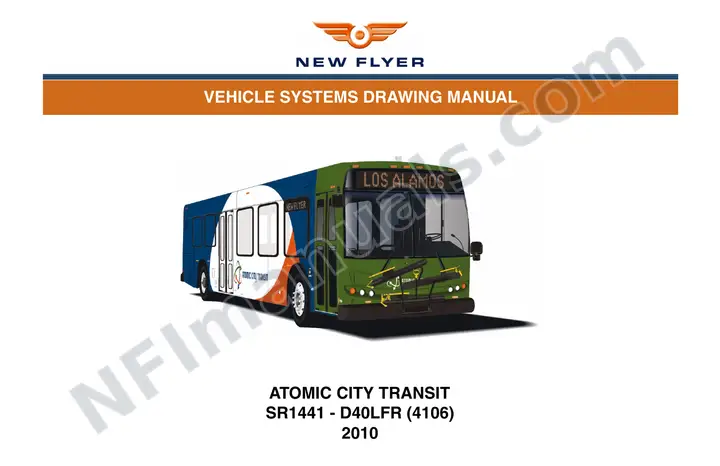 SR1441 Vehicle Systems Drawings, Atomic City Transit first-page preview