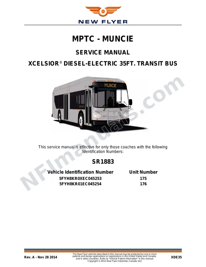SR1883 Service Manual, MPTC - Muncie first-page preview