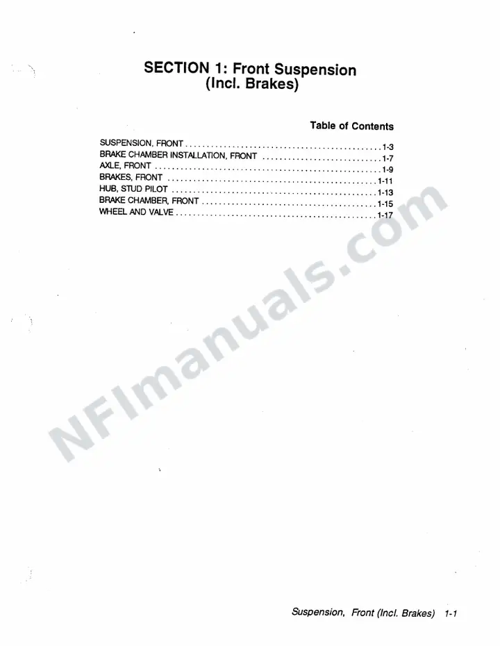 SR239/239A Parts Manual, BC Transit first-page preview