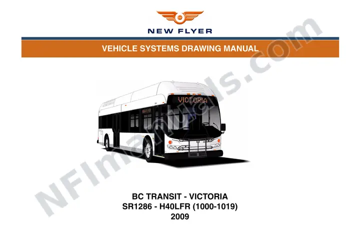 SR1286 Vehicle Systems Drawings, BC Transit - Victoria first-page preview