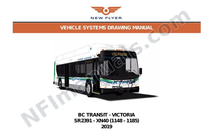 SR2391 Vehicle Systems Drawings, BC Transit - Victoria first-page preview
