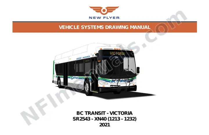 SR2543 Vehicle Systems Drawings, BC Transit - Victoria first-page preview
