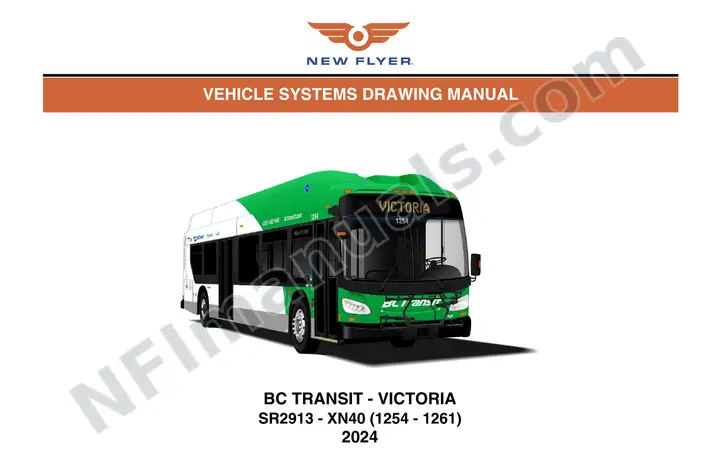 SR2913 Vehicle Systems Drawings, BC Transit - Victoria first-page preview