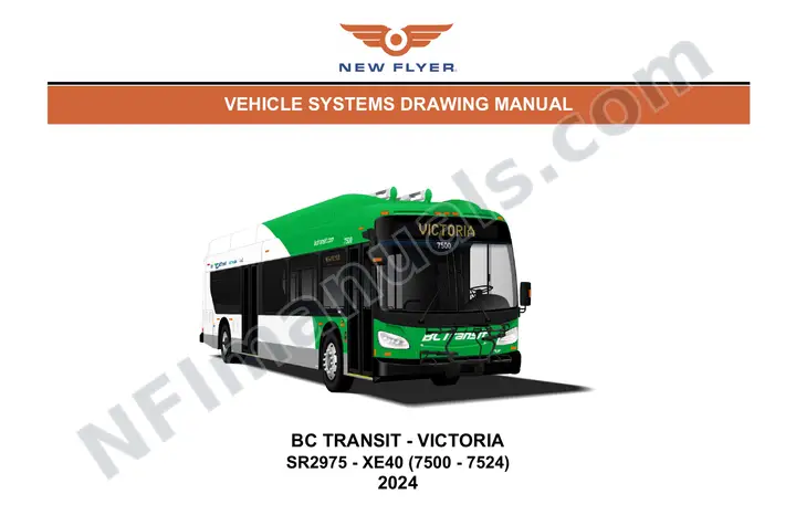 SR2975 Vehicle Systems Drawings, BC Transit - Victoria first-page preview