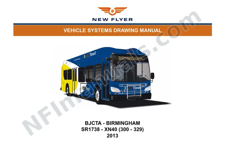 SR1738 Vehicle Systems Drawings, BJCTA - Birmingham first-page preview