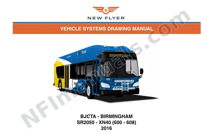 SR2050 Vehicle Systems Drawings, BJCTA - Birmingham first-page preview