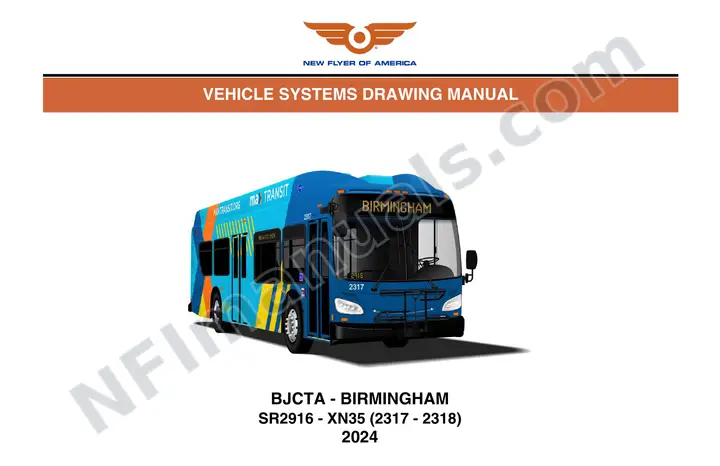 SR2916 Vehicle Systems Drawings, BJCTA - Birmingham first-page preview