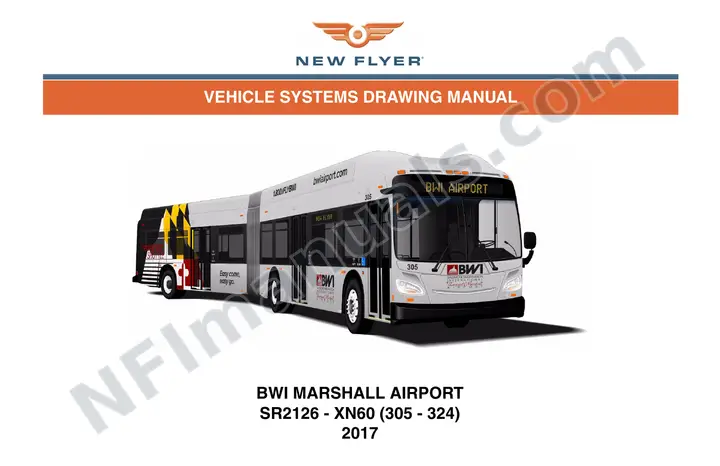 SR2126 Vehicle Systems Drawings, BWI Marshall Airport first-page preview