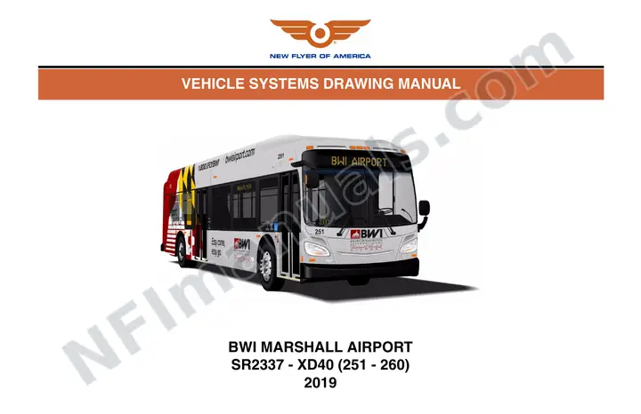 SR2337 Vehicle Systems Drawings, BWI Marshall Airport first-page preview