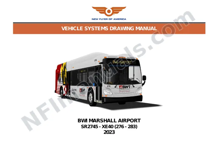SR2745 Vehicle Systems Drawings, BWI Marshall Airport first-page preview