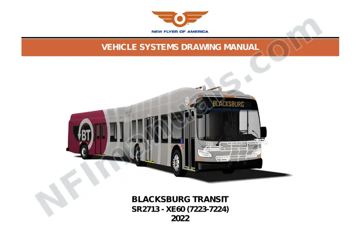 SR2713 Vehicle Systems Drawings, Blacksburg Transit first-page preview