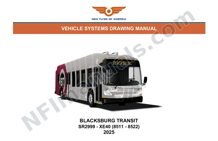 SR2999 Vehicle Systems Drawings, Blacksburg first-page preview