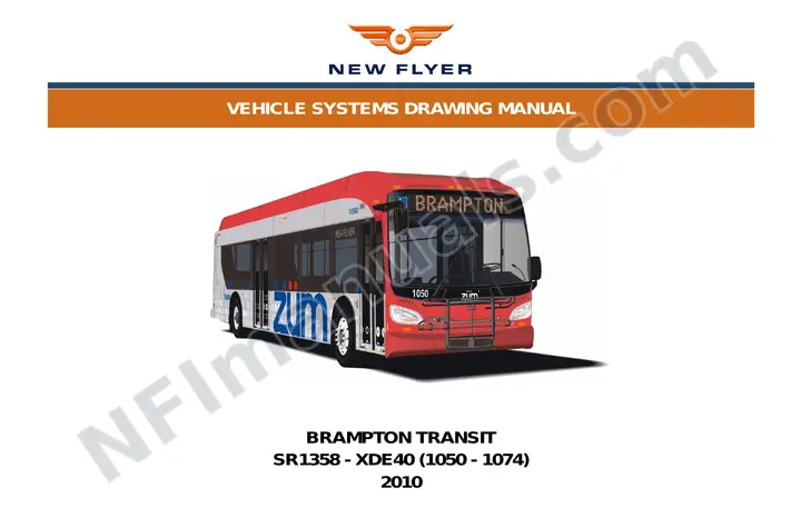 SR1358 Vehicle Systems Drawings, Brampton Transit first-page preview