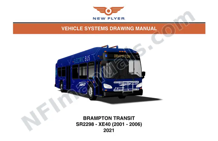 SR2298 Vehicle Systems Drawings, Brampton Transit first-page preview