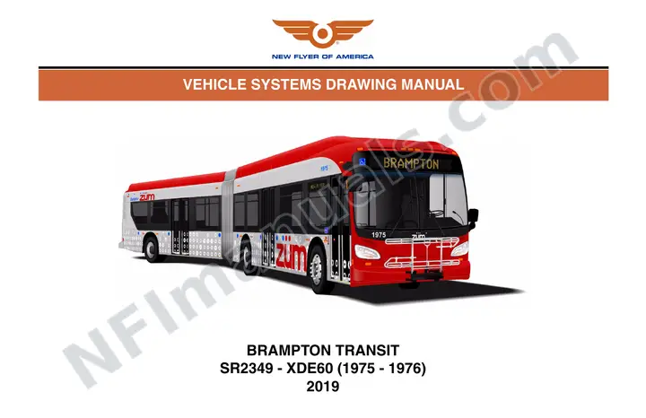 SR2349 Vehicle Systems Drawings, Brampton Transit first-page preview