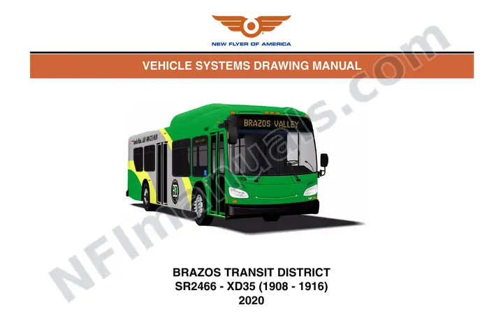 SR2466 Vehicle Systems Drawings, Brazos Transit District first-page preview