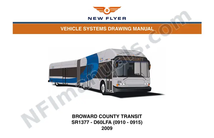SR1377 Vehicle Systems Drawings, Broward County Transit first-page preview