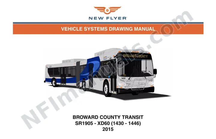 SR1905 Vehicle Systems Drawings, Broward County Transit first-page preview