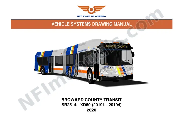 SR2514 Vehicle Systems Drawings, Broward County Transit first-page preview