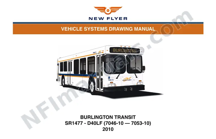 SR1477 Vehicle Systems Drawings, Burlington Transit first-page preview