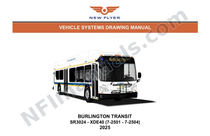 SR3024 Vehicle Systems Drawings, Burlington Transit first-page preview