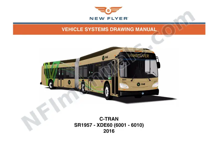 SR1957 Vehicle Systems Drawings, C-Tran first-page preview