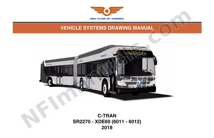 SR2270 Vehicle Systems Drawings, C-Tran first-page preview