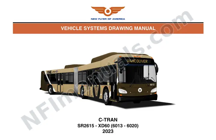 SR2615 Vehicle Systems Drawings, C-Tran first-page preview