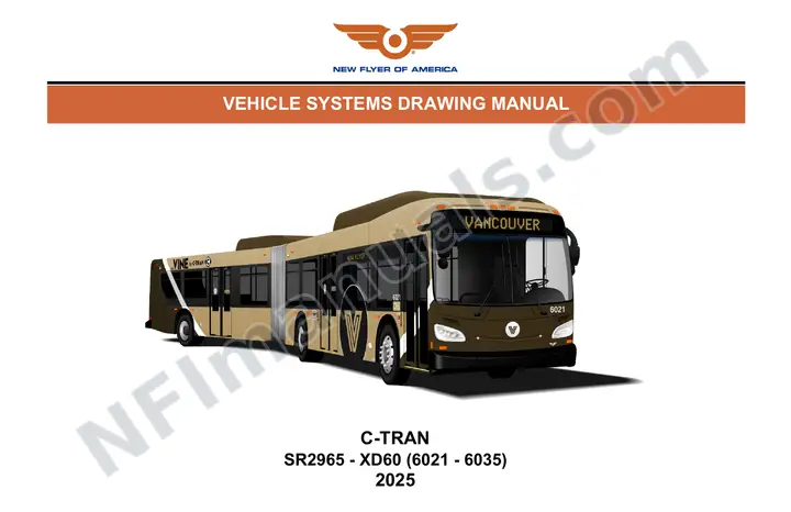 SR2965 Vehicle Systems Drawings, C-Tran first-page preview