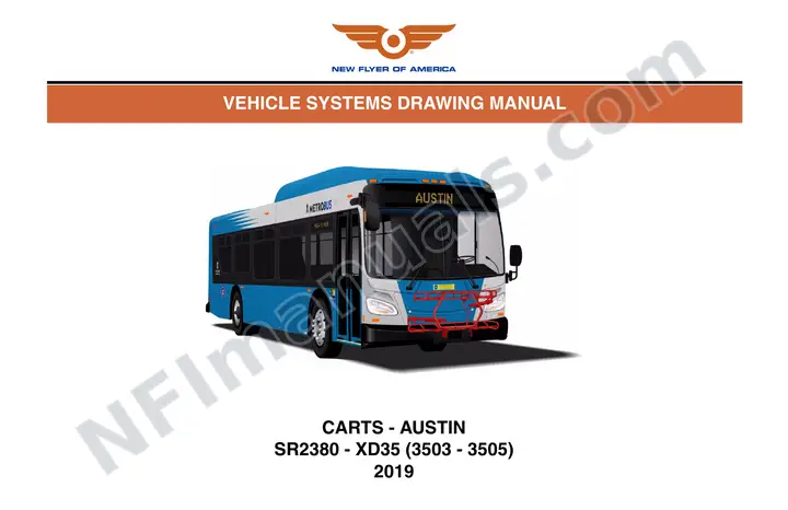 SR2380 Vehicle Systems Drawings, CARTS - Austin first-page preview