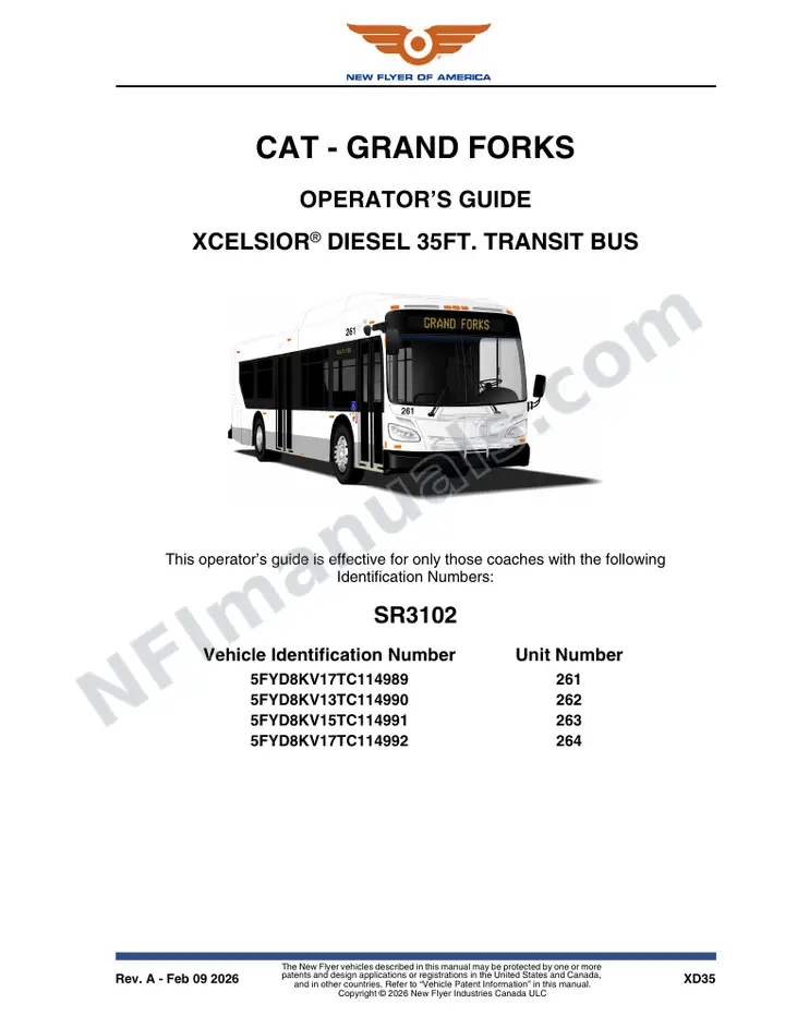 SR3102 Operator's Guide, CAT - Grand Forks first-page preview