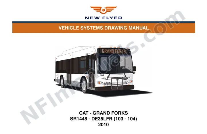 SR1448 Vehicle Systems Drawings, CAT - Grand Forks first-page preview